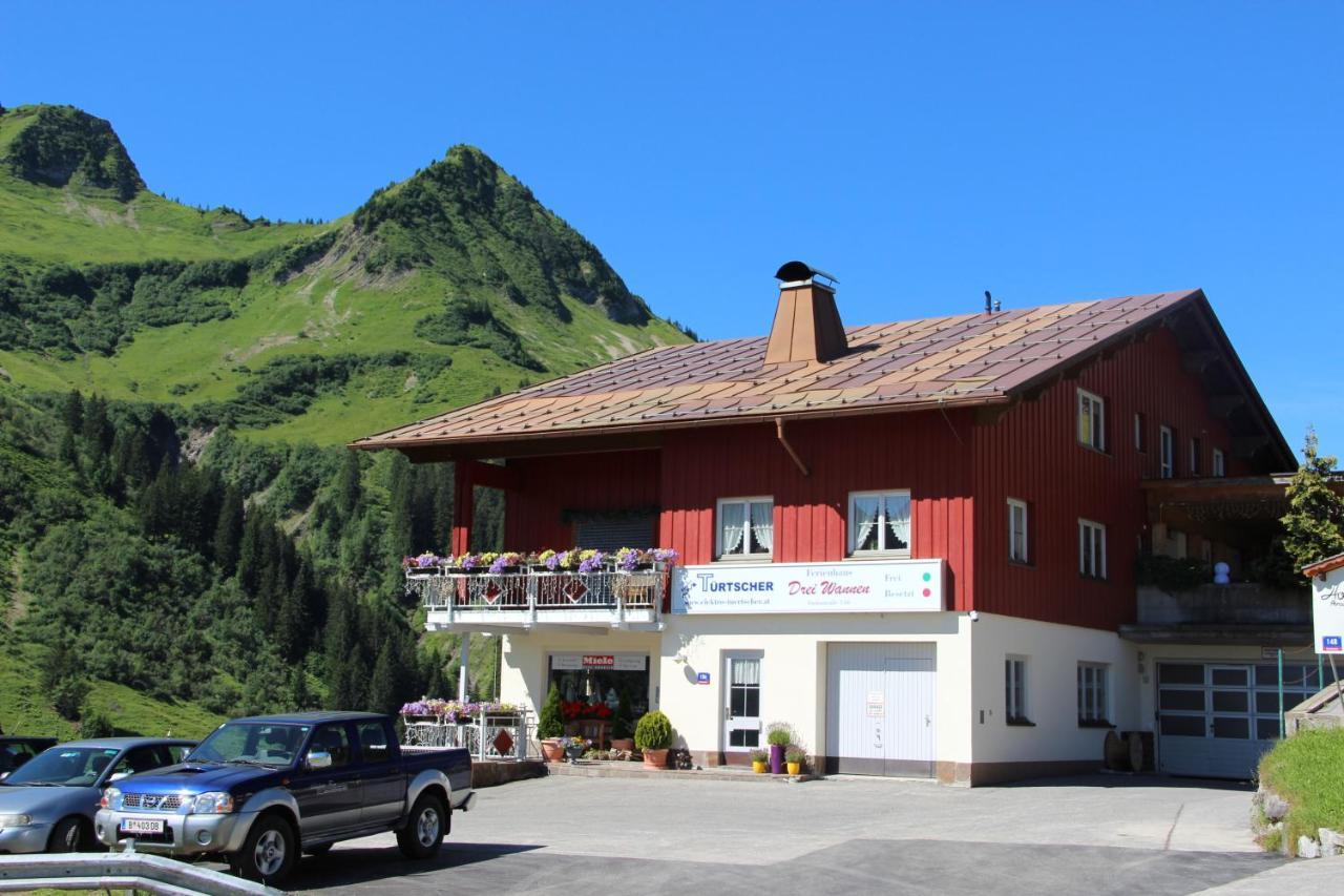 Appartements Garni Drei Wannen Damuels Exterior photo
